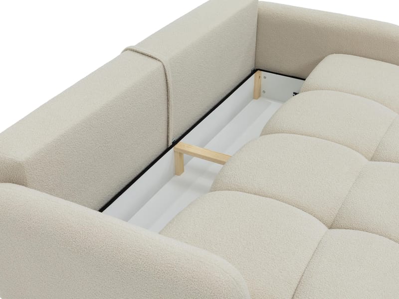 Durven Bäddsoffa 3-sits - Beige - Möbler - Soffa - Bäddsoffa - 3 sits bäddsoffa