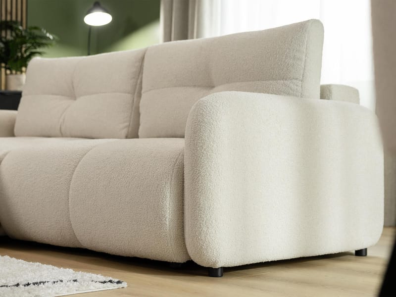 Durven Bäddsoffa 3-sits - Beige - Möbler - Soffa - Bäddsoffa - 3 sits bäddsoffa