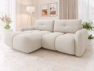 Durven Bäddsoffa 3-sits - Beige - Möbler - Soffa - Bäddsoffa - 3 sits bäddsoffa