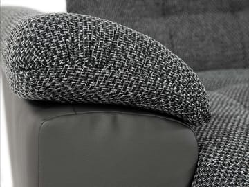 Dynir 5-sits Vänstervänd U-formad Bäddsoffa 125x290 cm med Förvaring i Tyg - Midnattsblå - Möbler - Soffa - Bäddsoffa - Bäddsoffa divan
