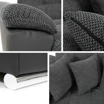 Dynir 6-sits U-Bäddsoffa med förvaring - Möbler - Soffa - Bäddsoffa - Hörnbäddsoffa