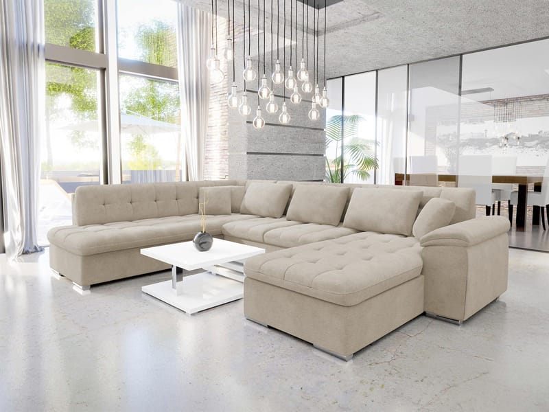 Dynir 6-sits U-Suffa Divan Höger - Möbler - Soffa - Bäddsoffa - Hörnbäddsoffa