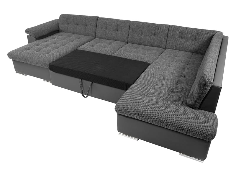 Dynir Bäddsoffa med Divan och Schäslong 5-sits - Beige - Möbler - Soffa - Bäddsoffa - Bäddsoffa divan