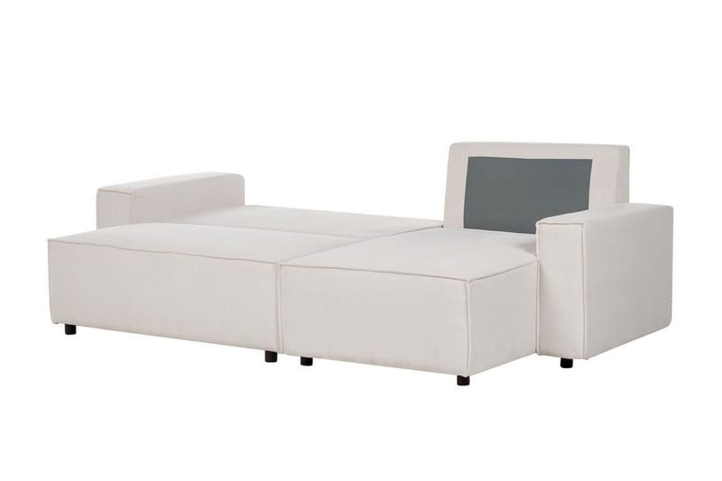 Dyshawn Hörnbäddsoffa 2-sits - Vit/Svart - Möbler - Soffa - Bäddsoffa - Bäddsoffa divan