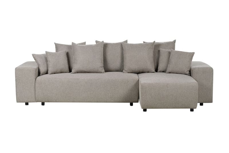 Dysis Hörnbäddsoffa 3-sits - Brun/Svart - Möbler - Soffa - Bäddsoffa - Hörnbäddsoffa