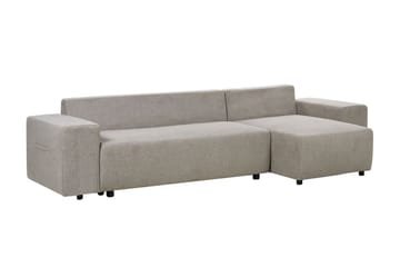 Dysis Hörnbäddsoffa 3-sits - Brun/Svart - Möbler - Soffa - Bäddsoffa - Hörnbäddsoffa