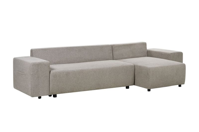 Dysis Hörnbäddsoffa 3-sits - Brun/Svart - Möbler - Soffa - Bäddsoffa - Hörnbäddsoffa