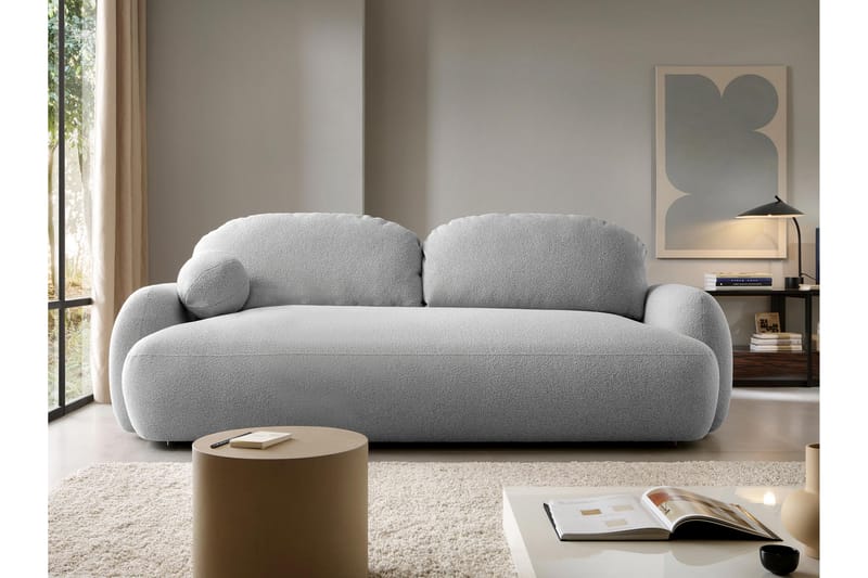 Efrem Bäddsoffa 3-sits - Beige - Möbler - Soffa - Bäddsoffa - 3 sits bäddsoffa