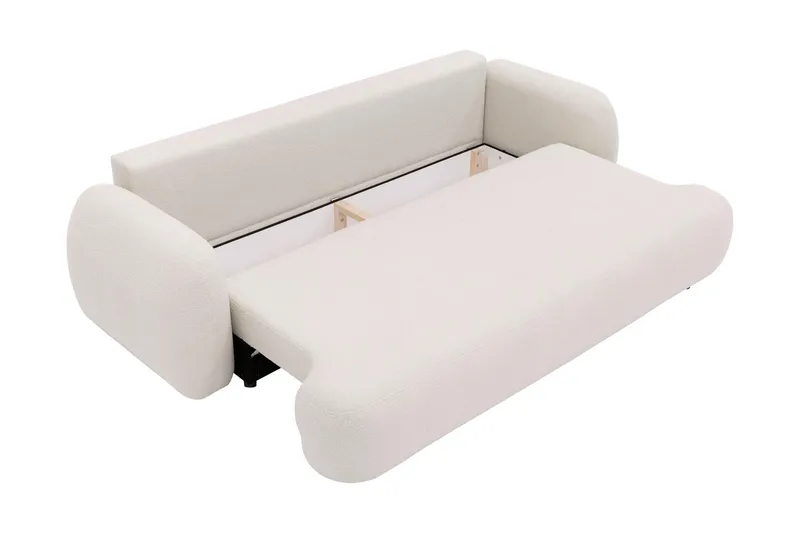 Efrem Bäddsoffa 3-sits - Beige - Möbler - Soffa - Bäddsoffa - 3 sits bäddsoffa