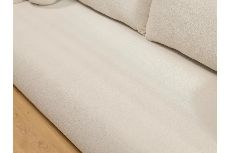 Efrem Bäddsoffa 3-sits - Beige - Möbler - Soffa - Bäddsoffa - 3 sits bäddsoffa