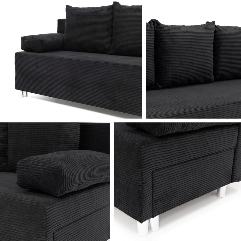 Eifion 3-sits Bäddsoffa - beige - Möbler - Soffa - Bäddsoffa - 3 sits bäddsoffa