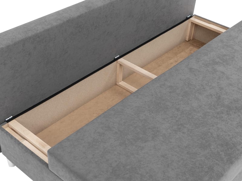 Eifion 3-sits Bäddsoffa med förvaring - Möbler - Soffa - Bäddsoffa - Bäddsoffa längsbäddad
