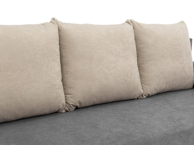Eifion 3-sits Bäddsoffa med förvaring - Möbler - Soffa - Bäddsoffa - Bäddsoffa längsbäddad