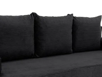 Eifion 3-sits Bäddsoffa med fotpall och förvaring - Möbler - Soffa - Bäddsoffa - Bäddsoffa längsbäddad