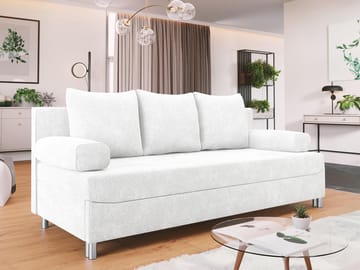 Eifion 3-sits Bäddsoffa - vit - Möbler - Soffa - Bäddsoffa - 3 sits bäddsoffa