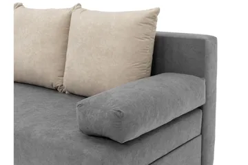 Eifion Bäddsoffa 3-sits - Grå - Möbler - Soffa - Bäddsoffa - 3 sits bäddsoffa