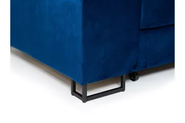 Elkind Hörnsoffa - Mörkblå - Möbler - Soffa - Bäddsoffa - Bäddsoffa längsbäddad