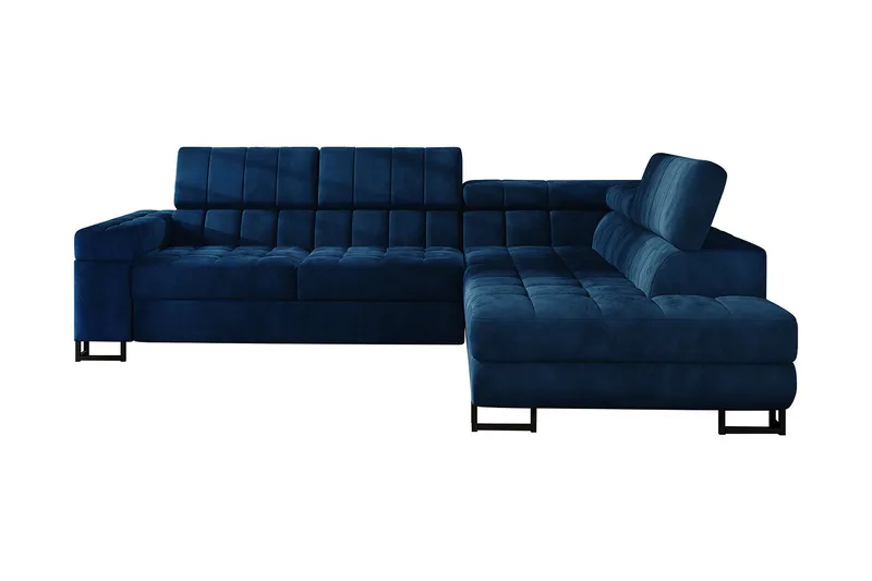 Elkind Hörnsoffa, Mörkblå