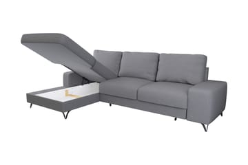 Emet Bäddsoffa med Divan 3-sits - Beige - Möbler - Soffa - Bäddsoffa - Bäddsoffa längsbäddad