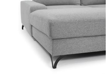 Emet Bäddsoffa med Divan 3-sits - Vit - Möbler - Soffa - Bäddsoffa - Bäddsoffa längsbäddad