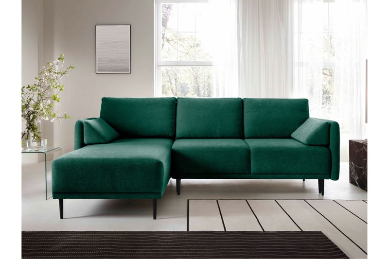 Enaya Bäddsoffa m. Divan 3-sits - Beige - Möbler - Soffa - Bäddsoffa - Bäddsoffa divan