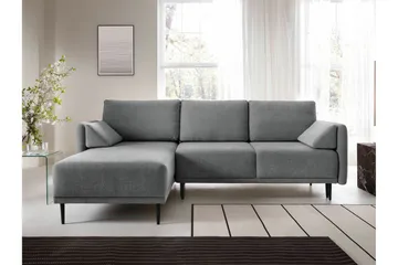 Enaya Bäddsoffa m. Divan 3-sits - Grå - Möbler - Soffa - Bäddsoffa - Bäddsoffa divan