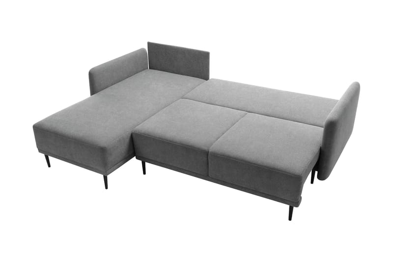 Enaya Bäddsoffa m. Divan 3-sits - Grå - Möbler - Soffa - Bäddsoffa - Bäddsoffa divan