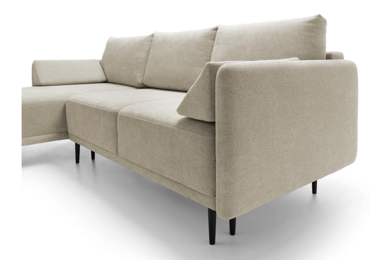 Enaya Bäddsoffa m. Divan 3-sits - Grå - Möbler - Soffa - Bäddsoffa - Bäddsoffa divan