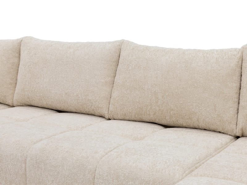 Falor 5-sits U-formad bäddsoffa - Beige - Möbler - Soffa - Bäddsoffa - Hörnbäddsoffa