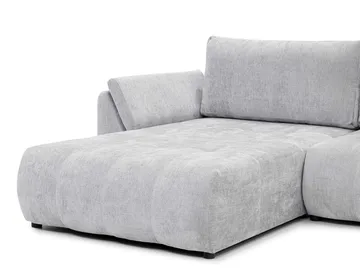 Faro 4-sits U-Bäddsoffa med förvaring - Grå - Möbler - Soffa - Bäddsoffa - Hörnbäddsoffa