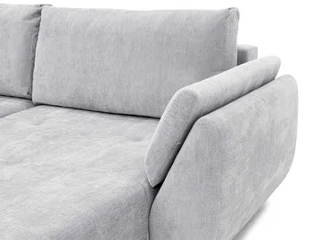 Faro 4-sits U-Bäddsoffa med förvaring - Grå - Möbler - Soffa - Bäddsoffa - Hörnbäddsoffa