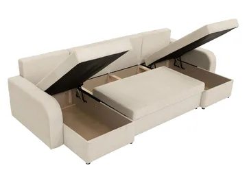 Faro 4-sits U-Bäddsoffa med förvaring - Möbler - Soffa - Bäddsoffa - Hörnbäddsoffa