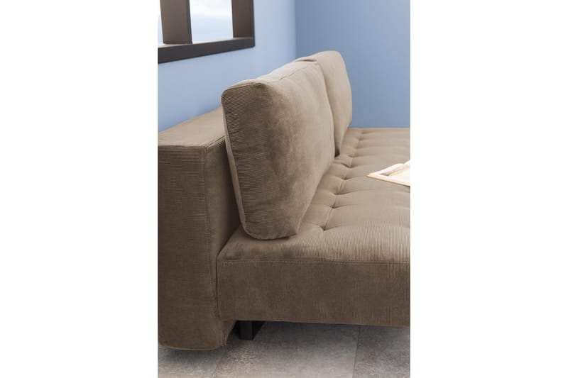 Faura Bäddsoffa 3-sits - Beige - Möbler - Soffa - Bäddsoffa - 3 sits bäddsoffa