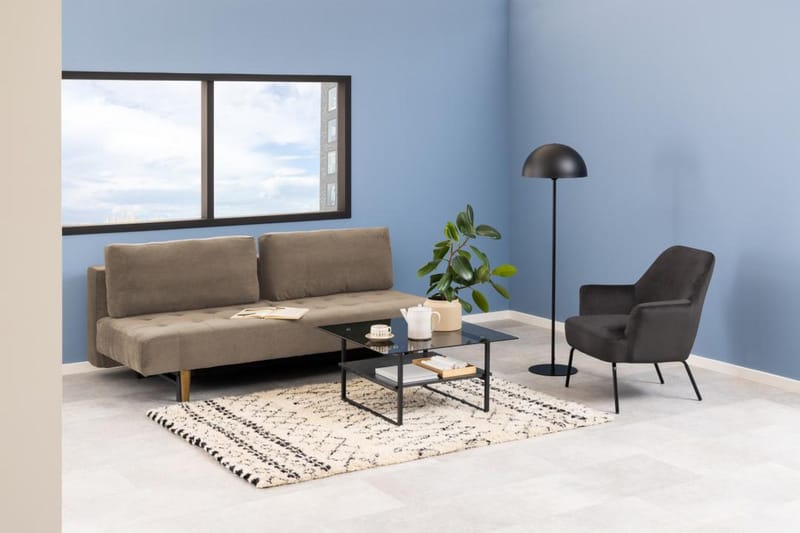 Faura Bäddsoffa 3-sits - Beige - Möbler - Soffa - Bäddsoffa - 3 sits bäddsoffa