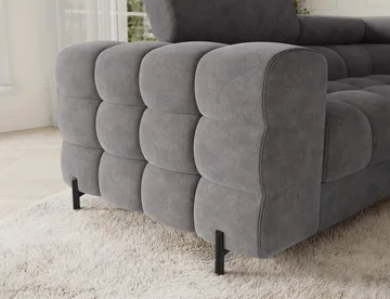 Fectory 6-sits Bubblig Hörnbäddsoffa med Schäslong och förvaring Höger - Aura 04 - Möbler - Soffa - Bäddsoffa - Hörnbäddsoffa