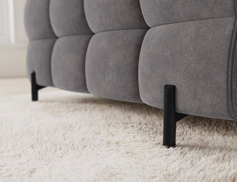 Fectory 6-sits Bubblig Hörnbäddsoffa med Schäslong och förvaring Höger - Aura 04 - Möbler - Soffa - Bäddsoffa - Hörnbäddsoffa