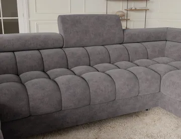 Fectory 6-sits Bubblig Hörnbäddsoffa med Schäslong och förvaring Höger - Aura 04 - Möbler - Soffa - Bäddsoffa - Hörnbäddsoffa