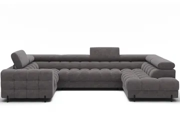 Fectory 6-sits Bubblig Hörnbäddsoffa med Schäslong och förvaring Höger - Aura 04 - Möbler - Soffa - Bäddsoffa - Hörnbäddsoffa