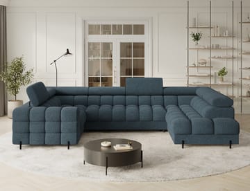 Fectory 6-sits Bubblig Hörnbäddsoffa med Schäslong och förvaring Höger - Jaffray 40 - Möbler - Soffa - Bäddsoffa - Hörnbäddsoffa