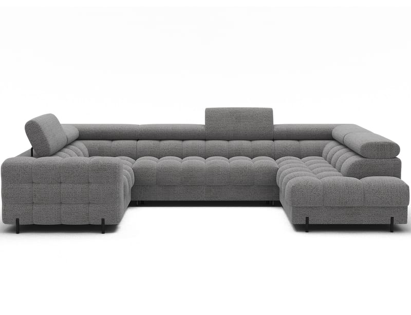 Fectory 6-sits Bubblig Hörnbäddsoffa med Schäslong och förvaring Höger - Royal 03 - Möbler - Soffa - Bäddsoffa - Hörnbäddsoffa