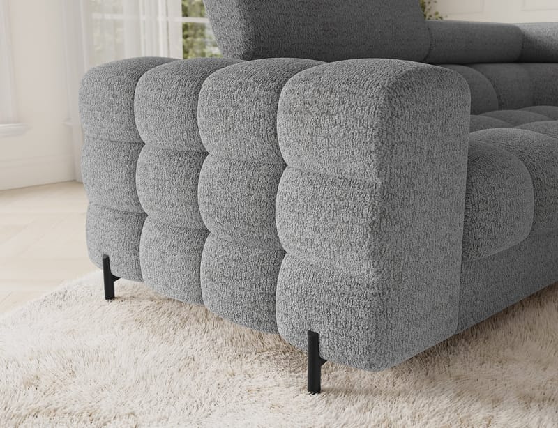 Fectory 6-sits Bubblig Hörnbäddsoffa med Schäslong och förvaring Höger - Royal 03 - Möbler - Soffa - Bäddsoffa - Hörnbäddsoffa