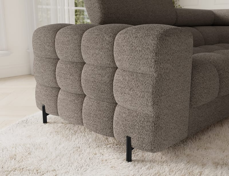 Fectory 6-sits Bubblig Hörnbäddsoffa med Schäslong och förvaring Höger - Royal 20 - Möbler - Soffa - Bäddsoffa - Hörnbäddsoffa