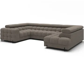 Fectory 6-sits Bubblig Hörnbäddsoffa med Schäslong och förvaring Höger - Royal 20 - Möbler - Soffa - Bäddsoffa - Hörnbäddsoffa