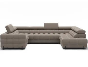 Fectory 6-sits Bubblig Hörnbäddsoffa med Schäslong och förvaring Höger - Sola 18 - Möbler - Soffa - Bäddsoffa - Hörnbäddsoffa
