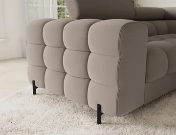 Fectory 6-sits Bubblig Hörnbäddsoffa med Schäslong och förvaring Höger - Sola 18 - Möbler - Soffa - Bäddsoffa - Hörnbäddsoffa