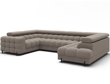 Fectory 6-sits Bubblig Hörnbäddsoffa med Schäslong och förvaring Höger - Sola 18 - Möbler - Soffa - Bäddsoffa - Hörnbäddsoffa