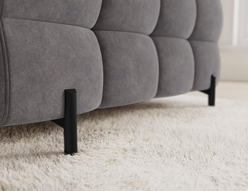Fectory 6-sits Bubblig Hörnbäddsoffa med Schäslong och förvaring Vänster - Aura 04 - Möbler - Soffa - Bäddsoffa - Hörnbäddsoffa