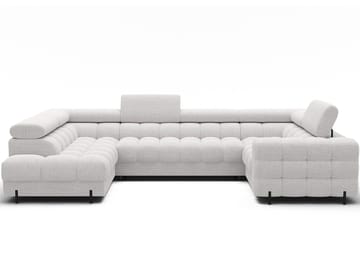 Fectory 6-sits Bubblig Hörnbäddsoffa med Schäslong och förvaring Vänster - Royal 01 - Möbler - Soffa - Bäddsoffa - Hörnbäddsoffa