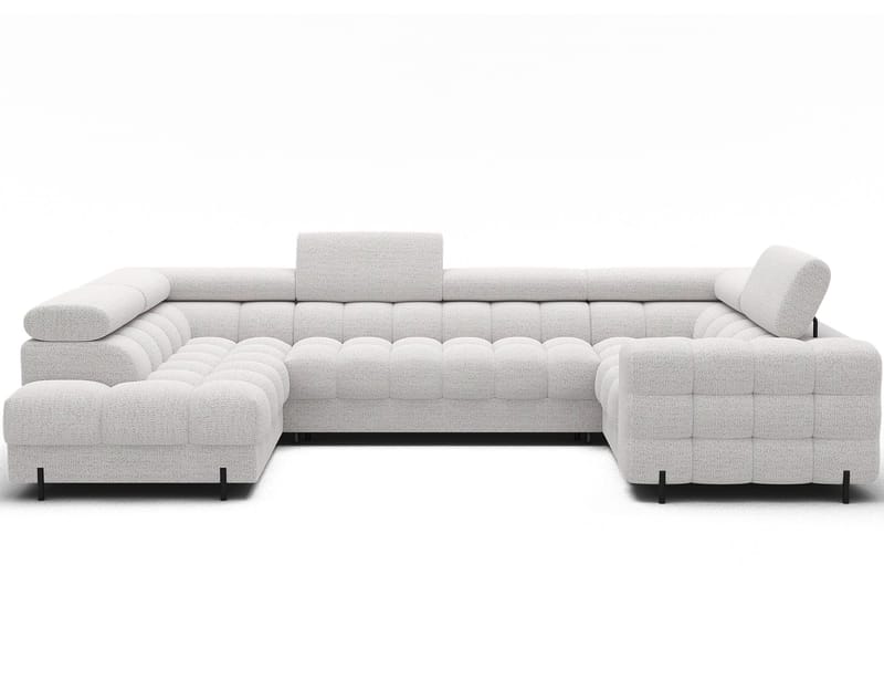 Fectory 6-sits Bubblig Hörnbäddsoffa med Schäslong och förvaring Vänster - Royal 01 - Möbler - Soffa - Bäddsoffa - Hörnbäddsoffa