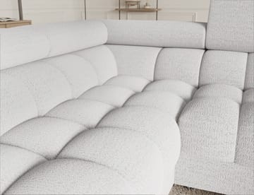 Fectory 6-sits Bubblig Hörnbäddsoffa med Schäslong och förvaring Vänster - Royal 01 - Möbler - Soffa - Bäddsoffa - Hörnbäddsoffa